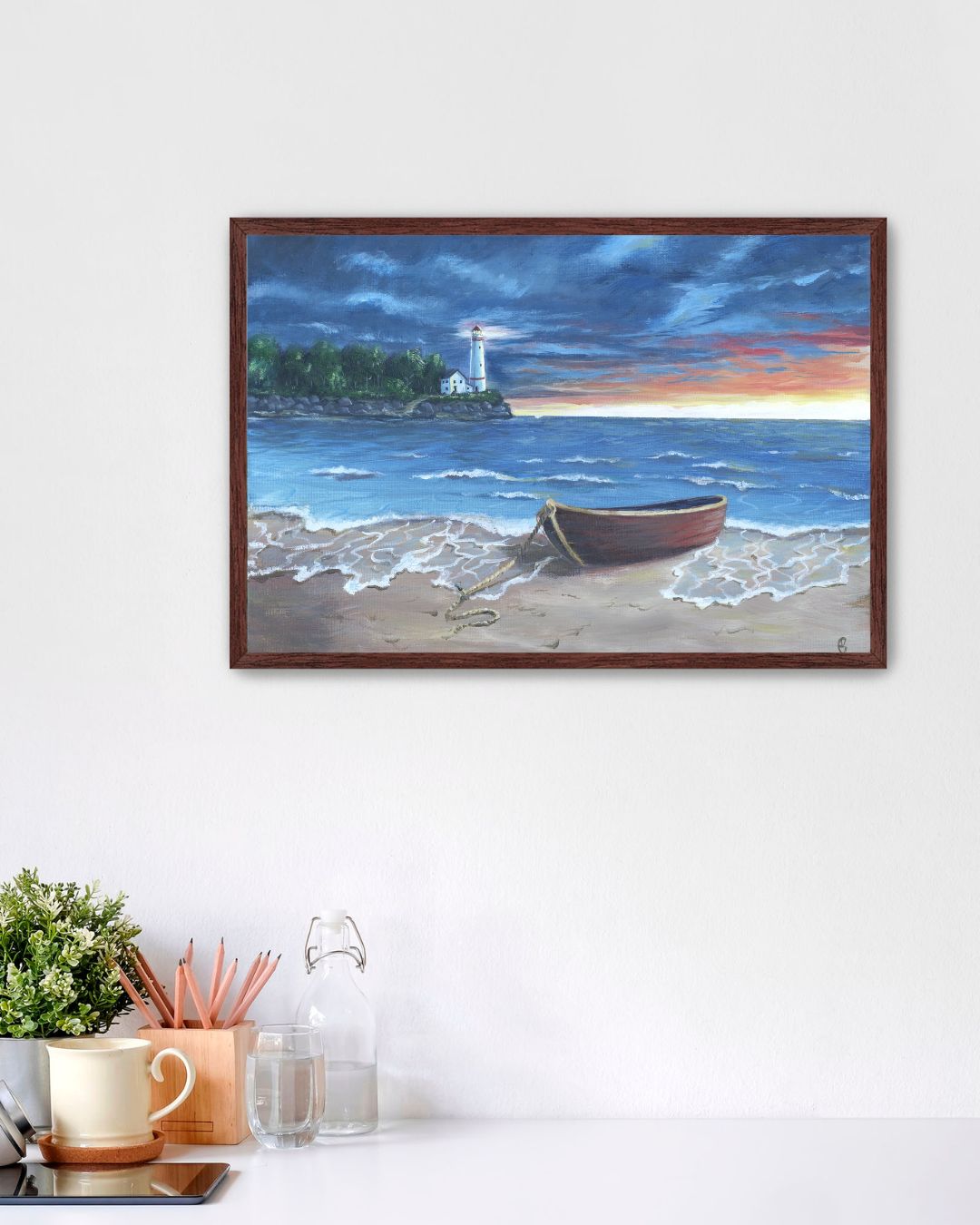 Framed Print Of "Evening Breeze"