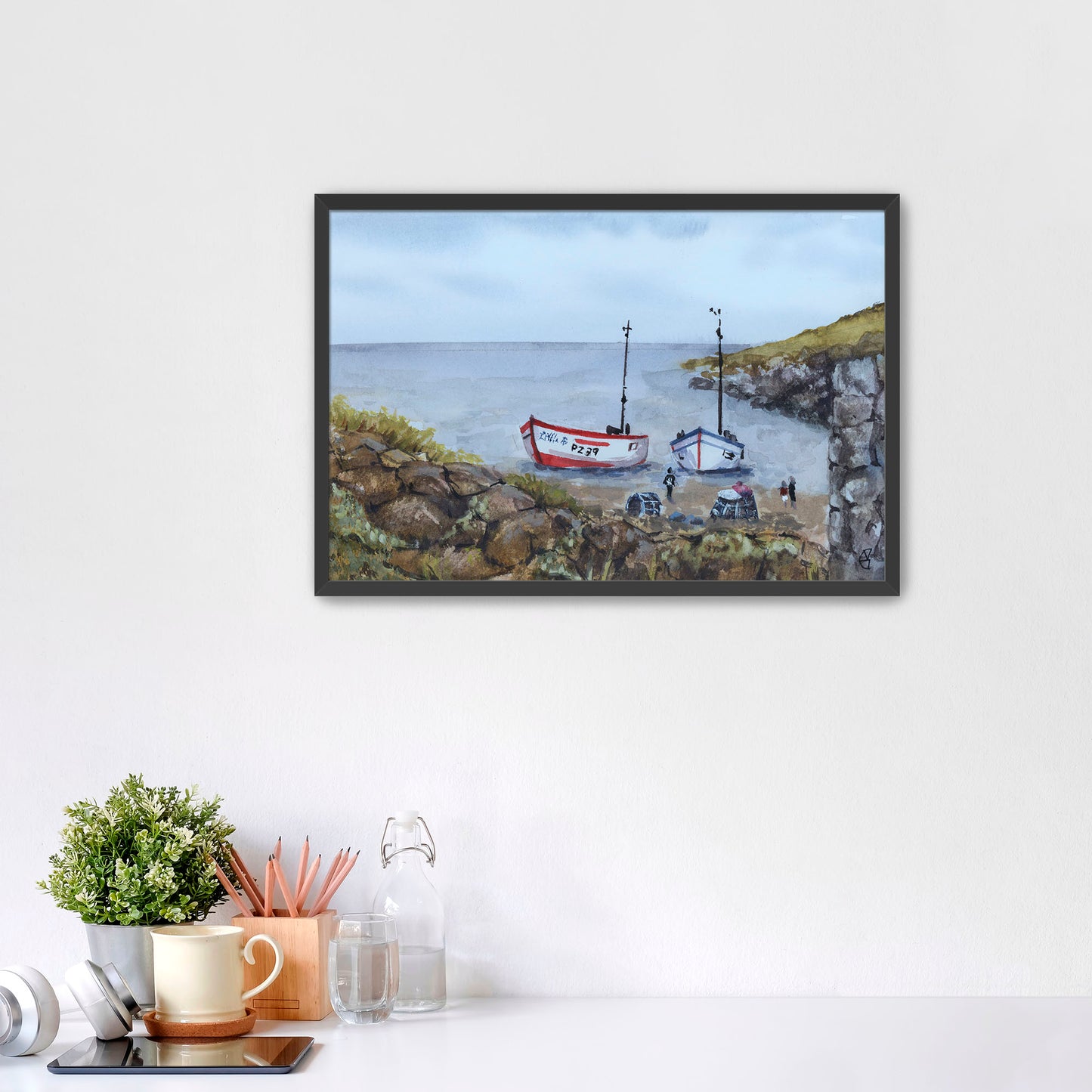 Framed Print of "When the Tide Sleeps"