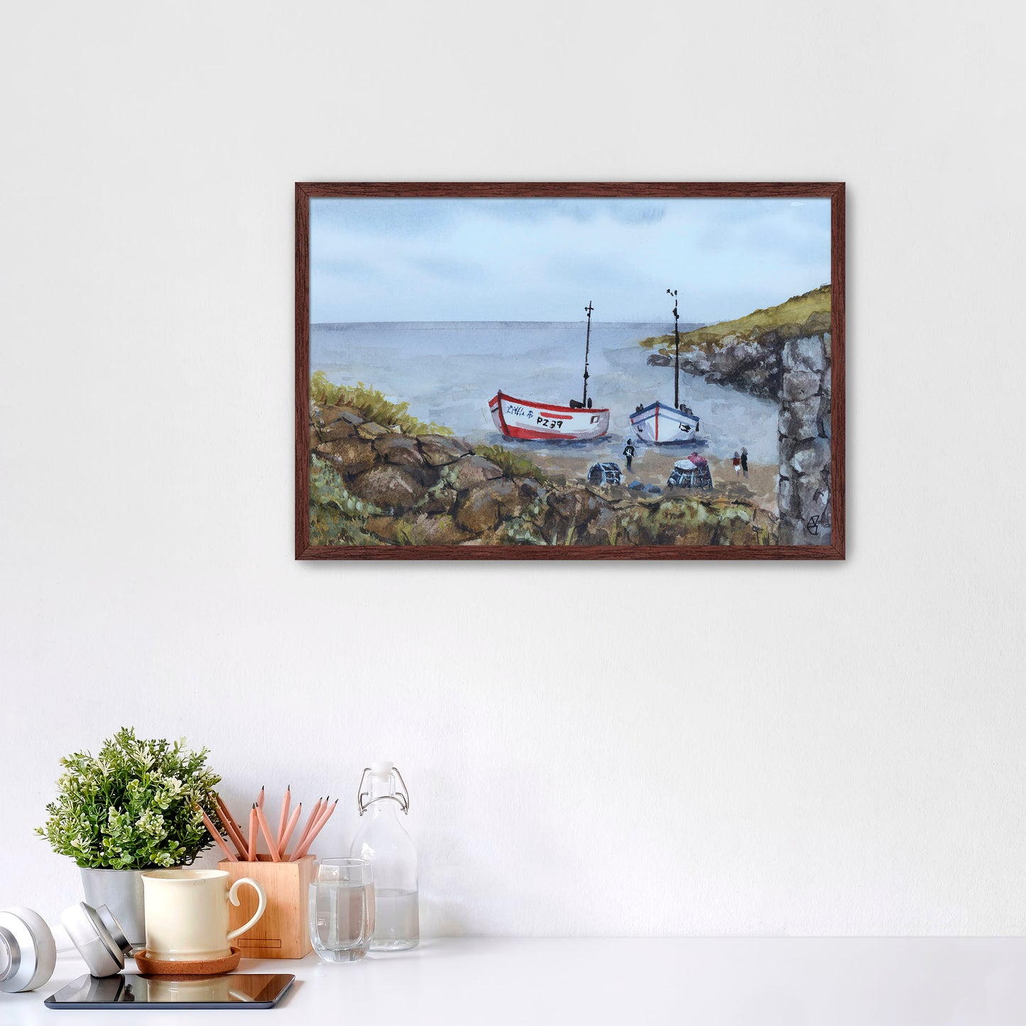 Framed Print of "When the Tide Sleeps"