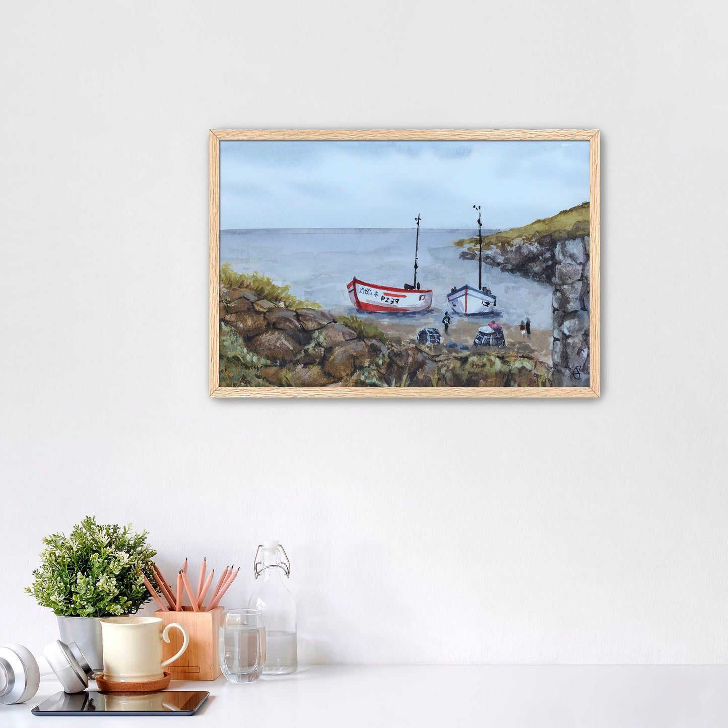 Framed Print of "When the Tide Sleeps"