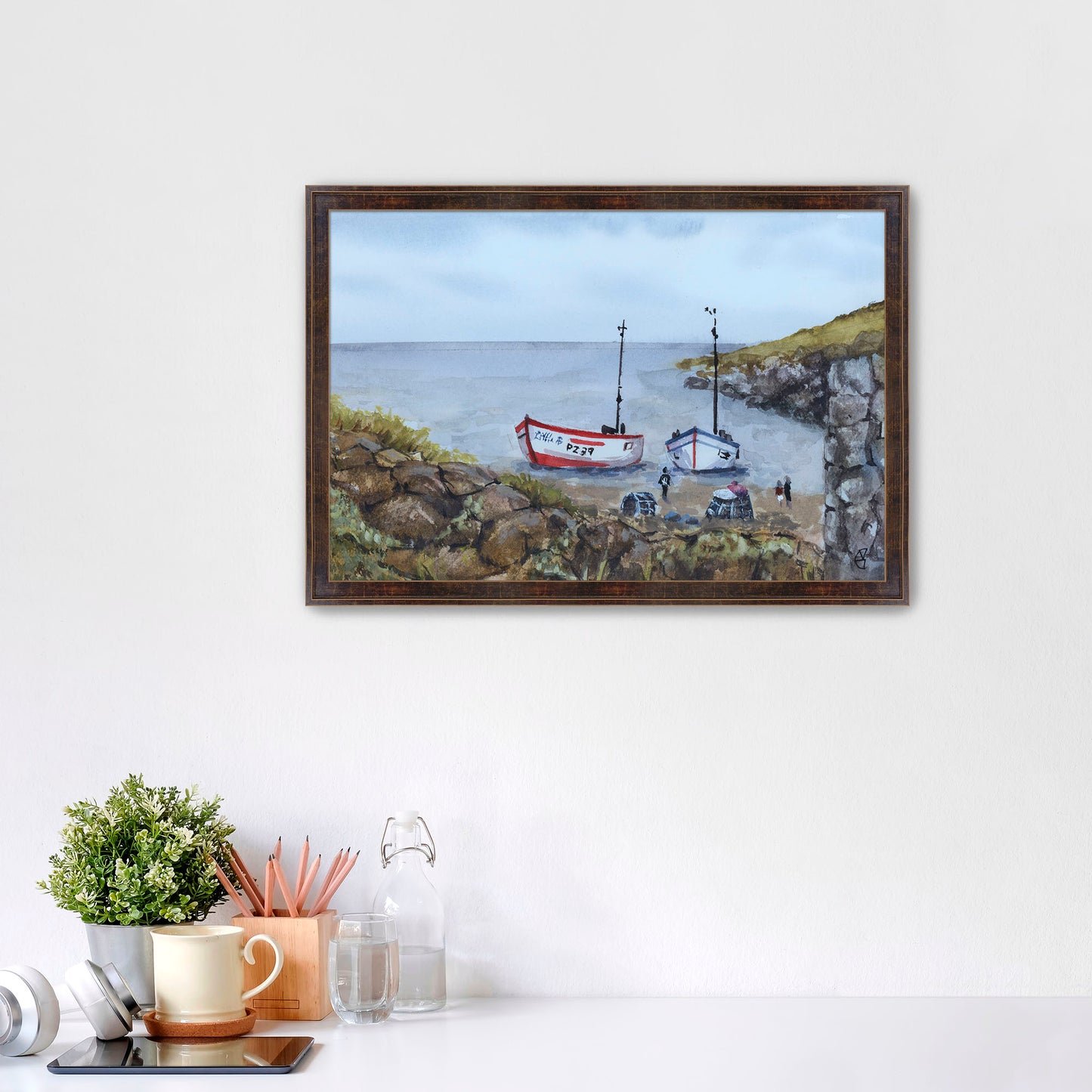 Framed Print of "When the Tide Sleeps"
