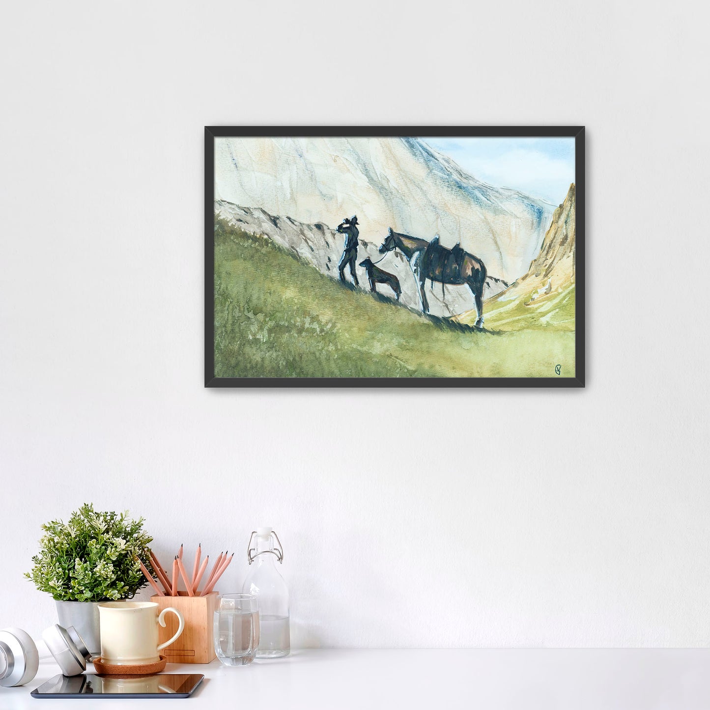 Framed Print of "Whispers of the High Country"