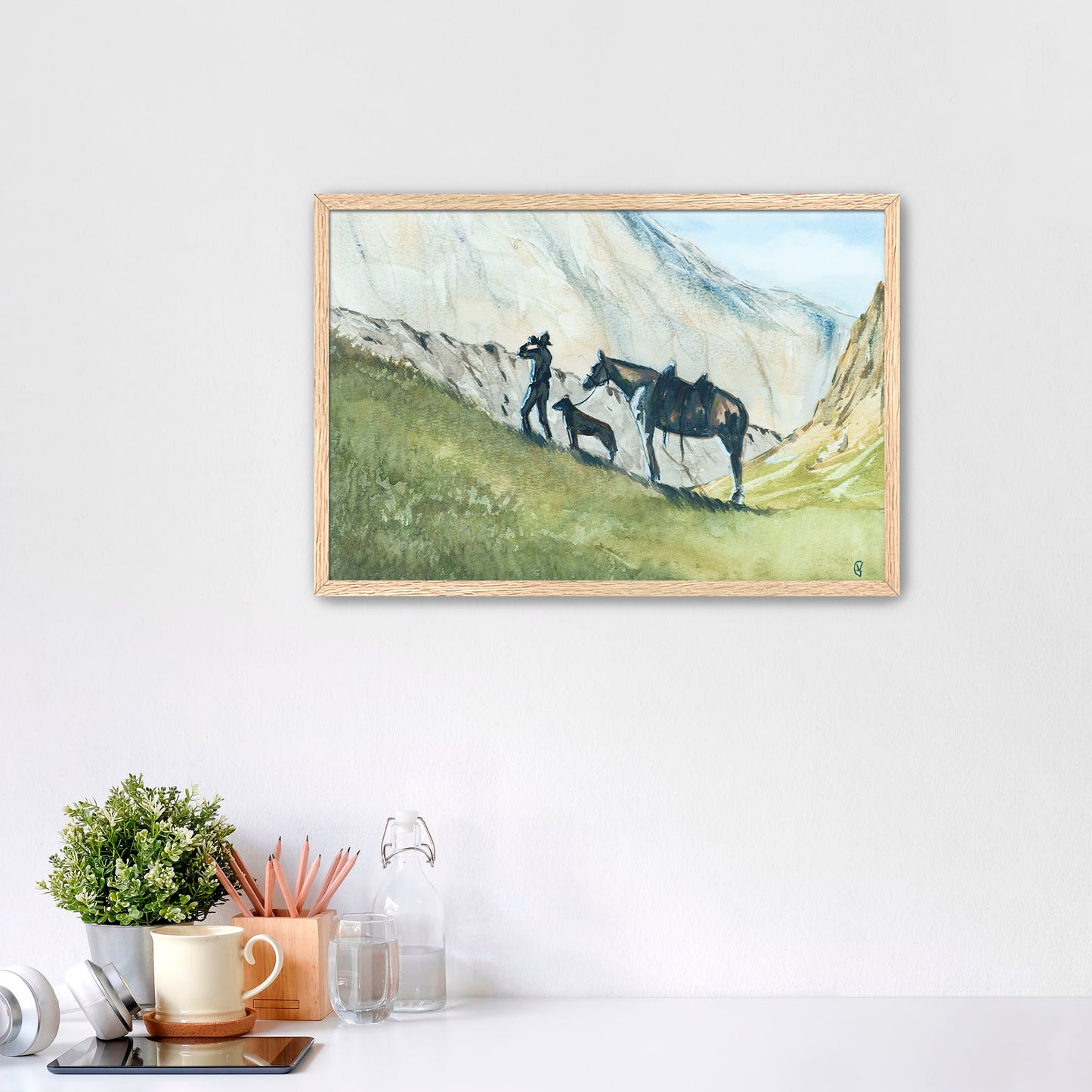 Framed Print of "Whispers of the High Country"
