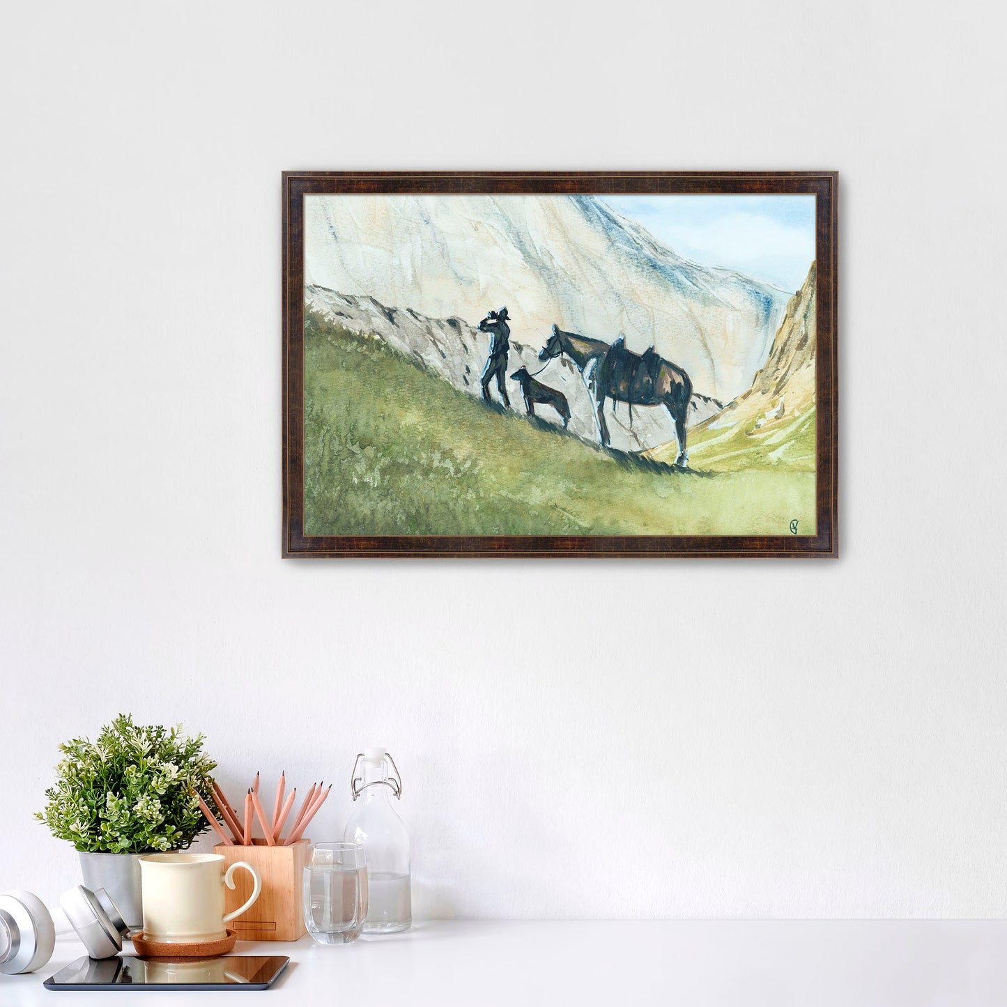 Framed Print of "Whispers of the High Country"