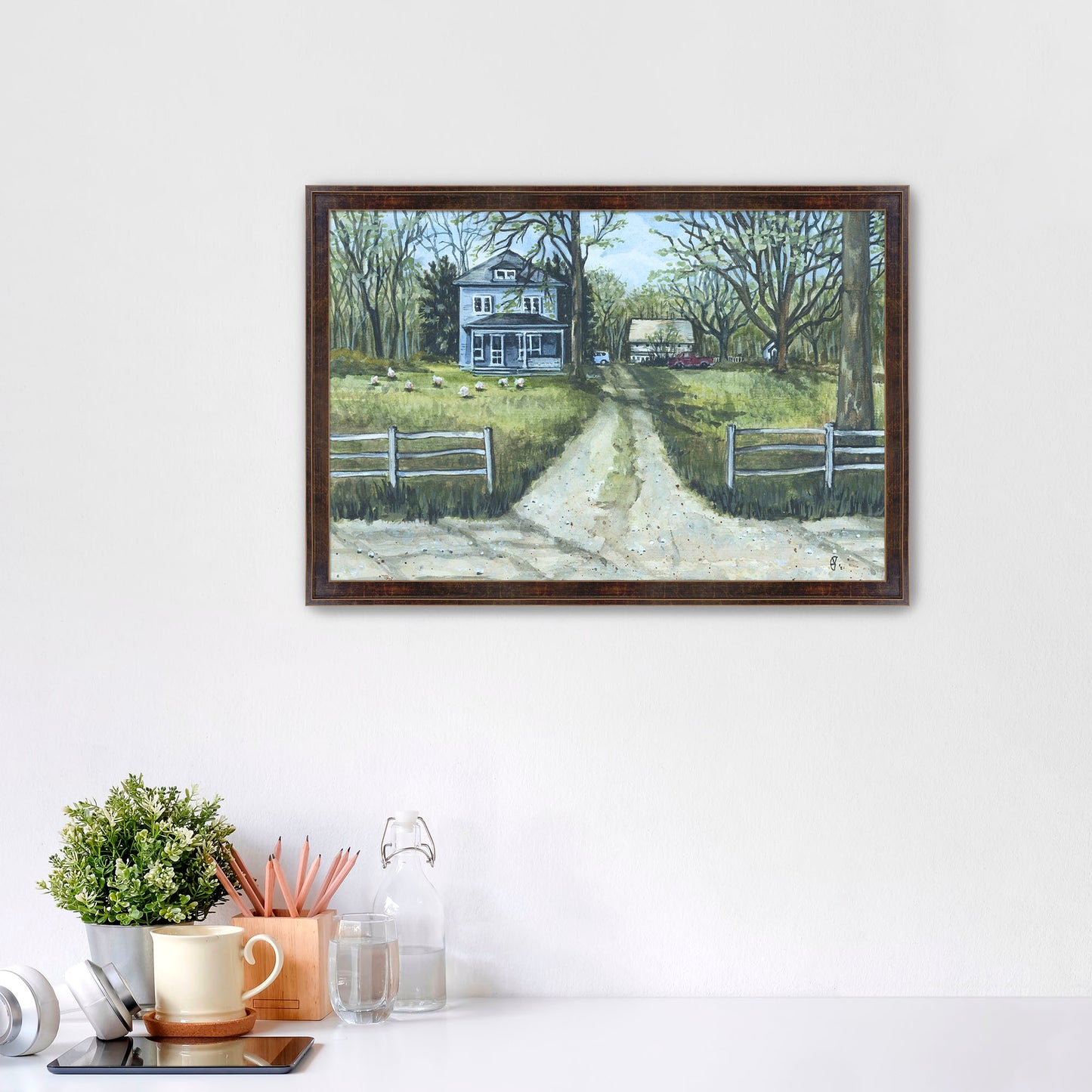 Framed Print of "Summer Mornings, 1972"