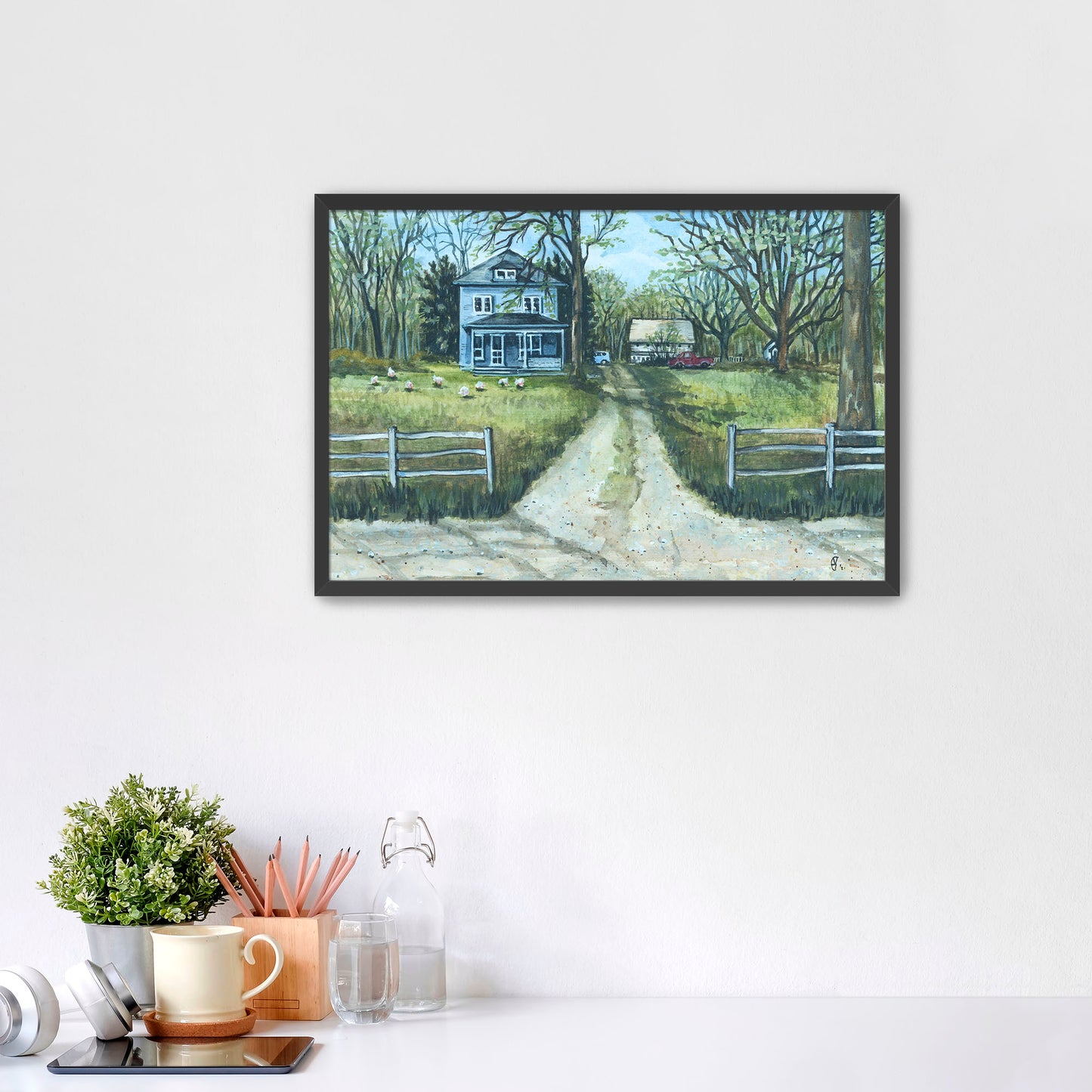 Framed Print of "Summer Mornings, 1972"