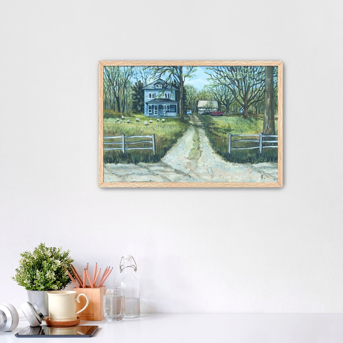 Framed Print of "Summer Mornings, 1972"