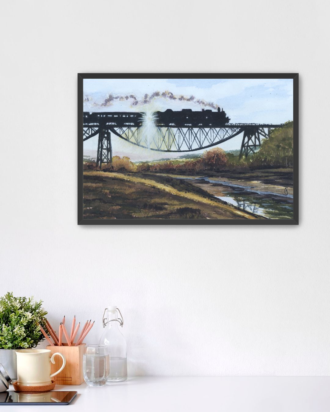 Framed Print of “The Crossing”