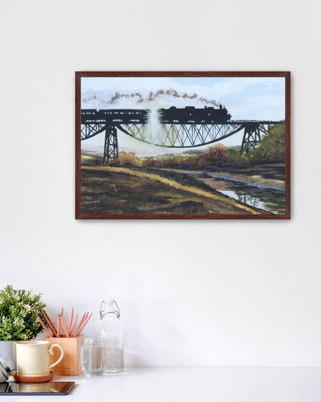 Framed Print of “The Crossing”