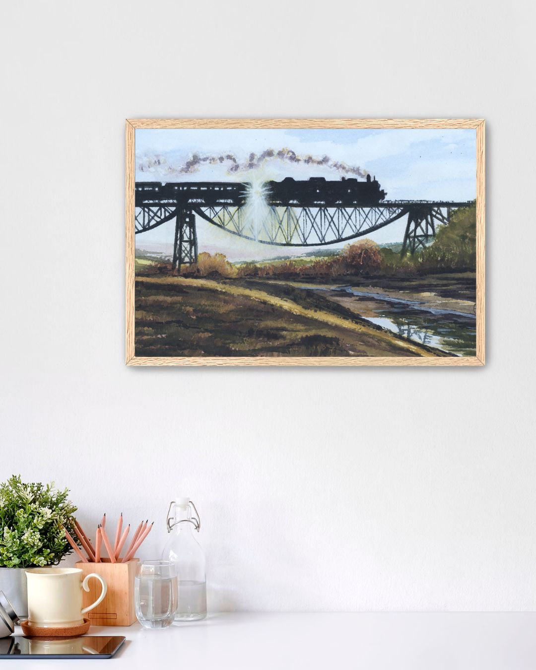 Framed Print of “The Crossing”