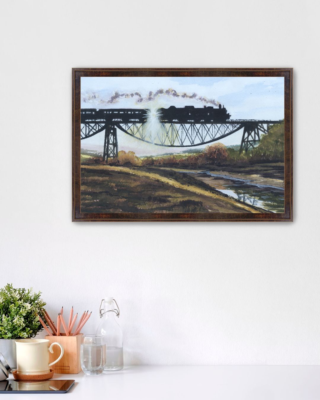 Framed Print of “The Crossing”