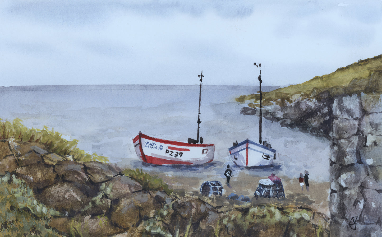 Framed Print of "When the Tide Sleeps"