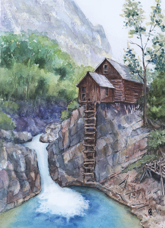 Framed Print of “Crystal Mills”