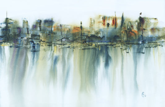 Framed Print of "A Town Crying"