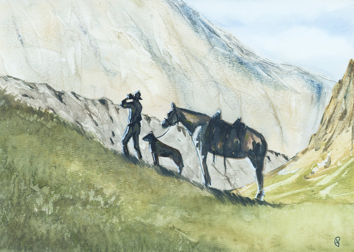 Framed Print of "Whispers of the High Country"